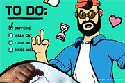 DOODLE SANS FONT + EXTRA GRAPHICS, a Sans Serif Font by DESIGN SHTUFF (Thumbnail 5 of 10)