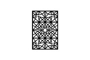 Black Geometric Pattern Panel SVG, an Object Graphic by jahid234 (Thumbnail 10 of 13)