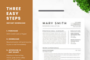 Modern Executive Resume Template, a Resume Template by ResumeInventor (Thumbnail 9 of 9)