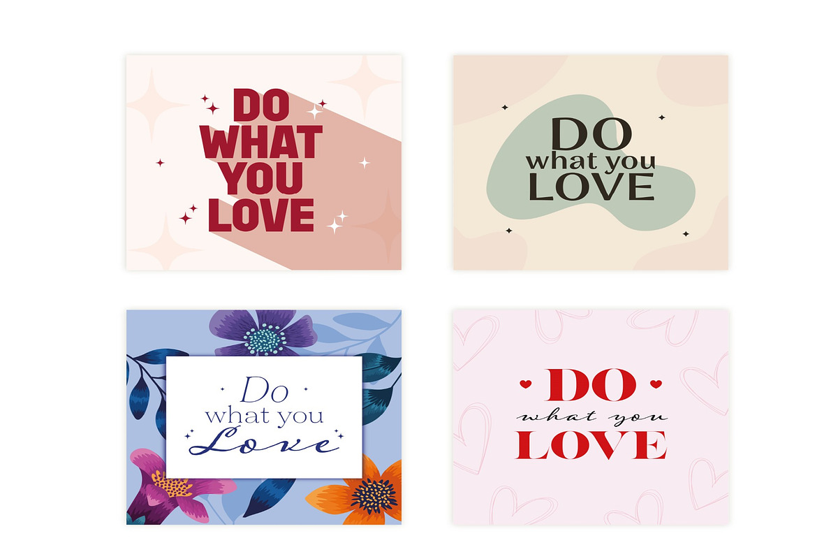 Do What You Love Quotes, a Templates & Theme by studiogstock (Photo 2 of 3)