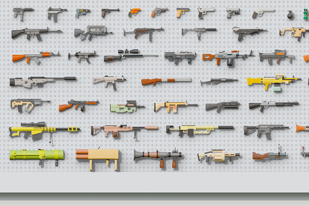 Weapons 2, an Object 3D Model by ithappy (Photo 4 of 32)