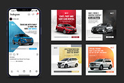 Car rent social media post design, a Social Media Template by Evloxx Studio (Thumbnail 2 of 6)
