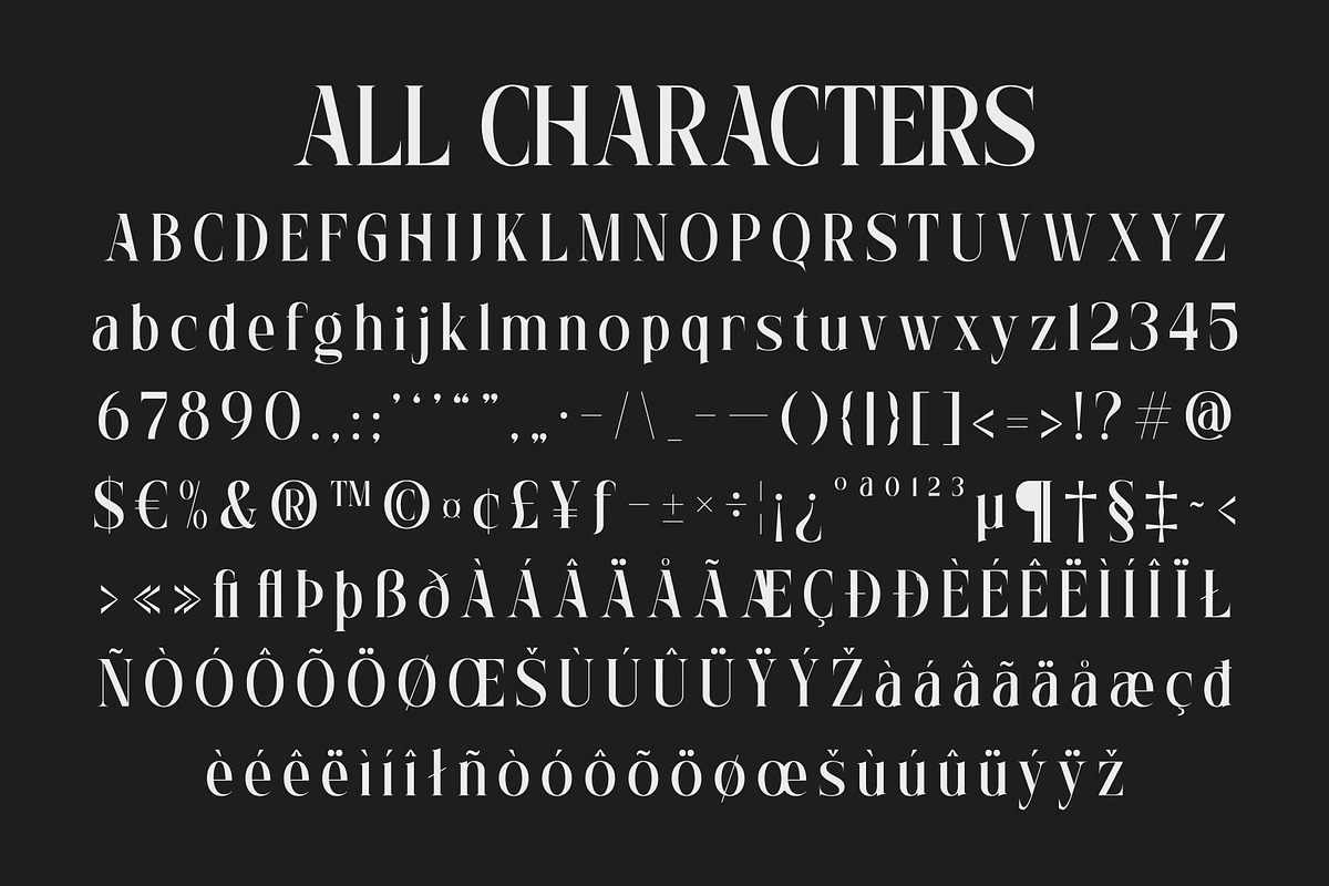 CS Abner – Elegant Serif Font, a Serif Font by Craft Supply Co. (Photo 8 of 8)