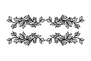 Floral Frame Ornament Vector Bundle, an Illustration by Designs_River (Thumbnail 6 of 51)