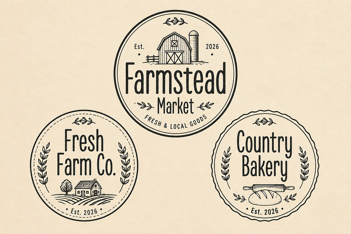 Farmstead, a Serif Font by Wow Magic (Photo 3 of 5)
