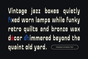 Caymons - Bold Condensed Retro Sans, a Sans Serif Font by Typia Nesia (Thumbnail 6 of 12)
