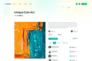 Etheum - NFT Marketplace Figma UI, an UI Kit Template by Themeix (Thumbnail 13 of 28)