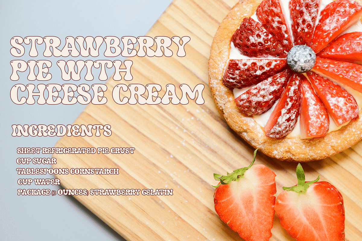 Monday Fun Retro Font, a Sans Serif Font by Luna Shop (Photo 12 of 12)