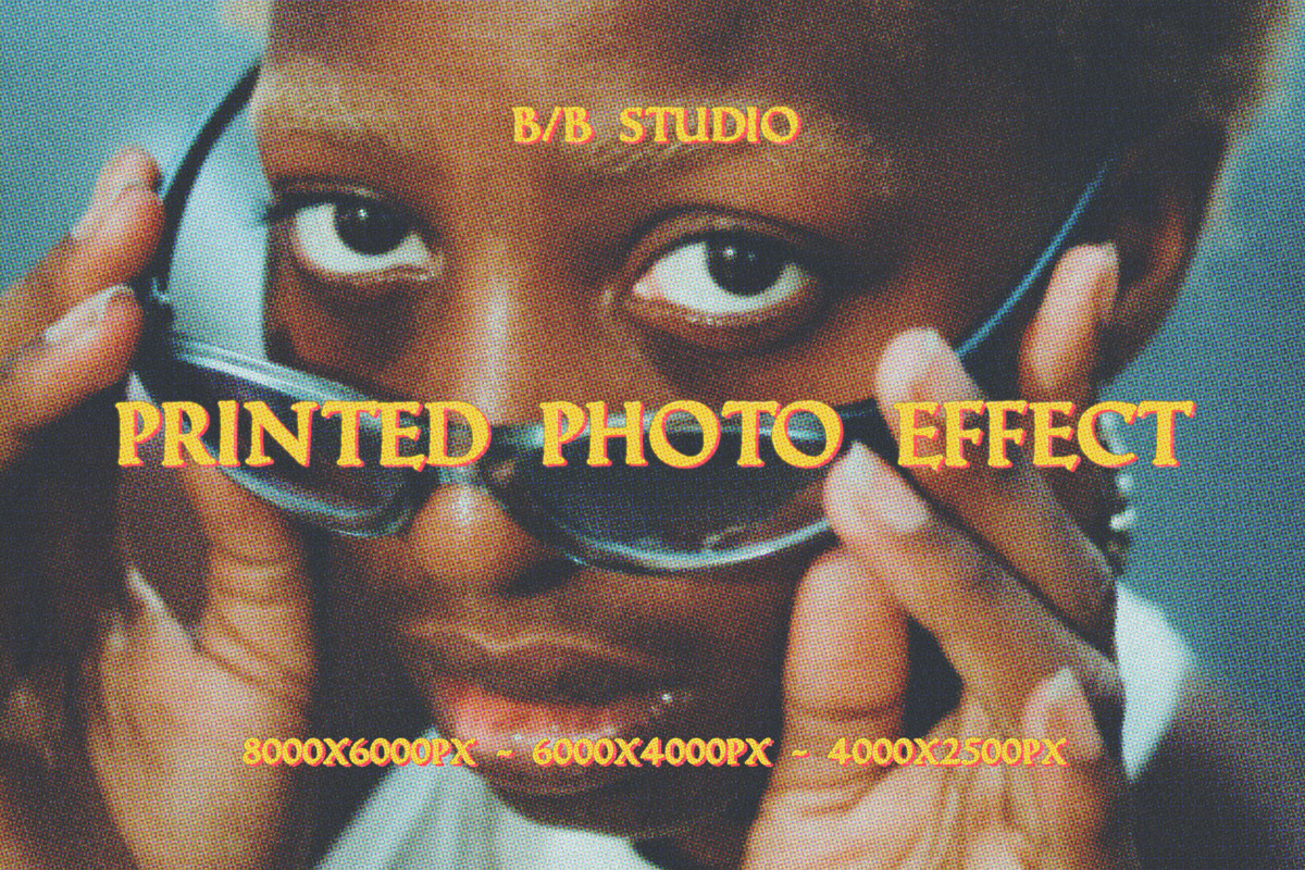 Printed Photo Effect, a Preset Add-On by B/B STUDIO (Photo 1 of 7)