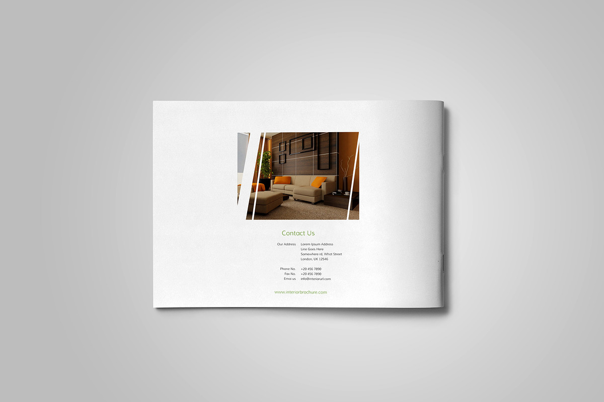 Interior Brochure Template V1, a Brochure Template by JanySultana (Photo 14 of 15)