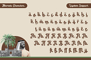 Haliya - Arabic Font Style Typeface, a Handwritten Font by Afkari Studio (Thumbnail 8 of 10)