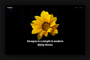 Kompas Theme - Kirby CMS