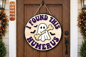 I Found This Humerus Halloween SVG, an Object Graphic by Canvas Craft
