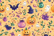 Whimsical Halloween Delight, a Background Graphic by Printable Treasure (Thumbnail 4 of 6)