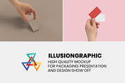 Business Card Mockups - 10 Views, an Advertising Mockup by Illusiongraphic (Thumbnail 24 of 24)