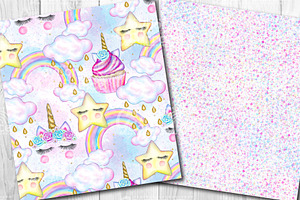 Unicorn Party Pattern Collection