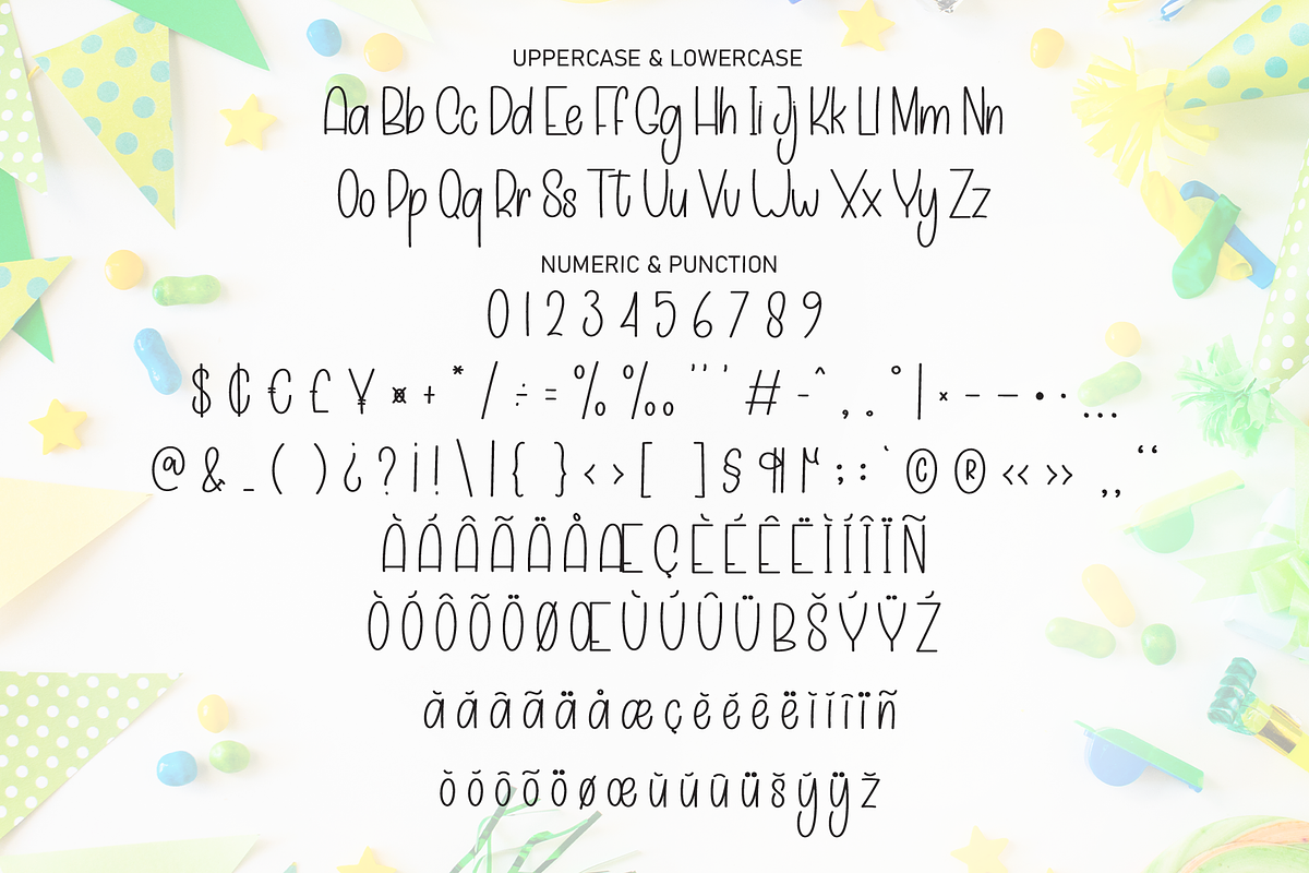 Happy Birthday | Script Font, a Script Font by Scratchones (Photo 7 of 8)