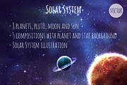 Solar System, an Illustration by Cattleya (Thumbnail 1 of 4)