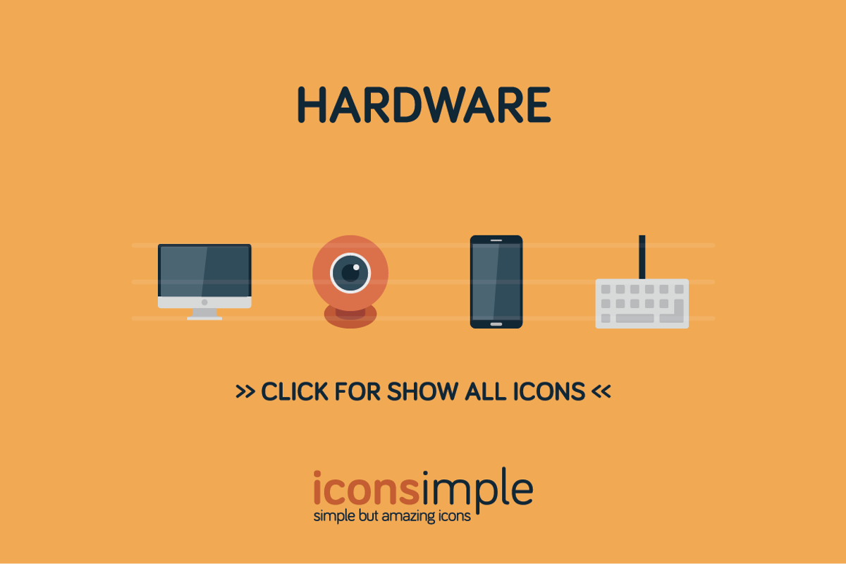 iconsimple: hardware, an Icon by Pixan Graphics