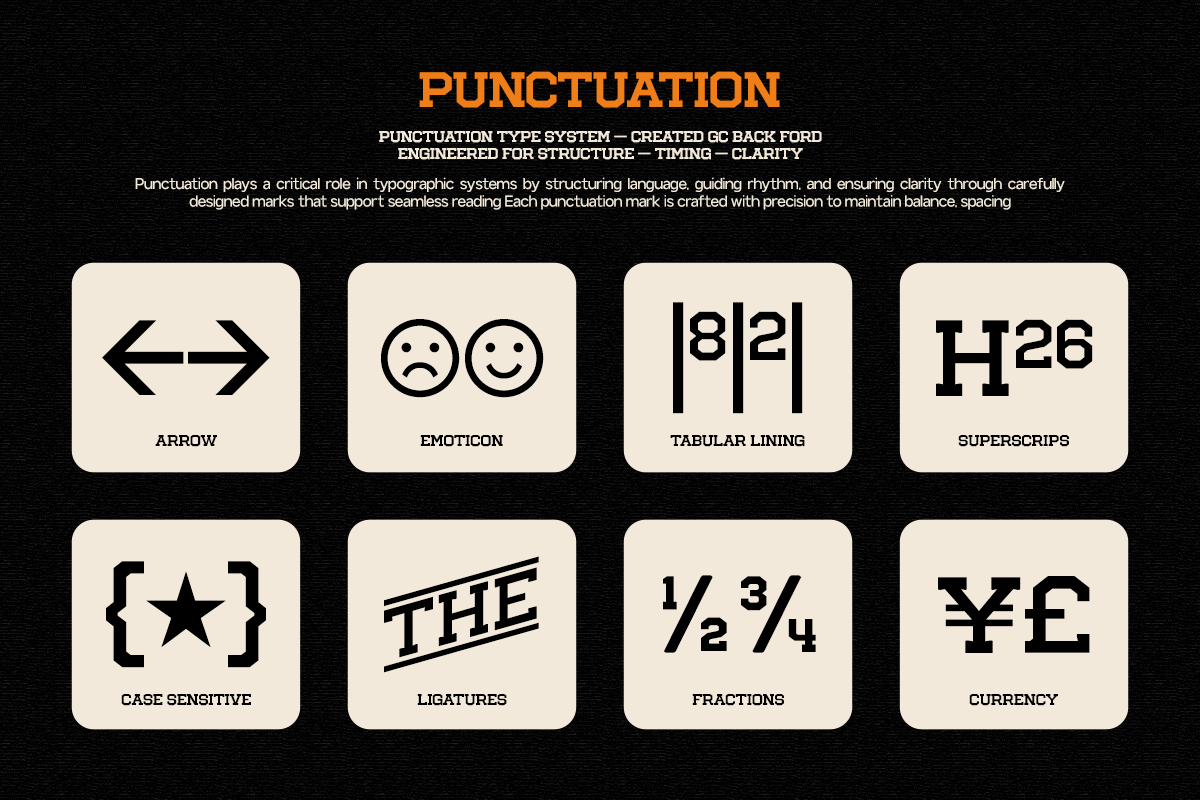 GC Back Ford - Urban Slab Typeface, a Slab Serif Font by Glyphonic (Photo 13 of 15)
