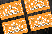 Burger Loyalty Card, a Card Template by Gumico Studio. (Thumbnail 3 of 3)
