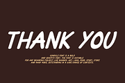 Gundule, a Handwritten Font by QR Design Studio (Thumbnail 8 of 8)