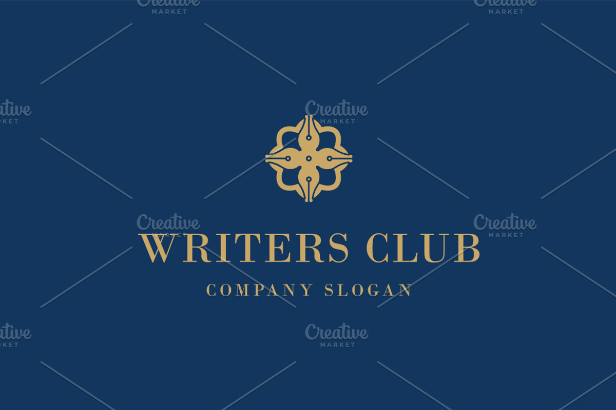 Writers Club Logo, a Branding & Logo Template by Vepix (Photo 1 of 4)