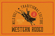 Western Wildler Slab Vintage, a Slab Serif Font by Creatype Studio (Thumbnail 2 of 9)