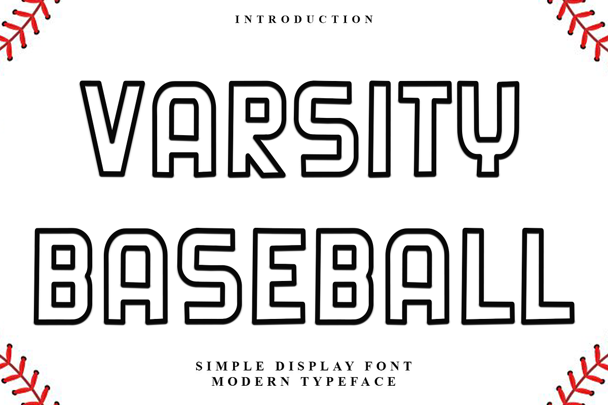 Varsity Baseball, a Script Font by FreshTypeINK (Photo 1 of 7)
