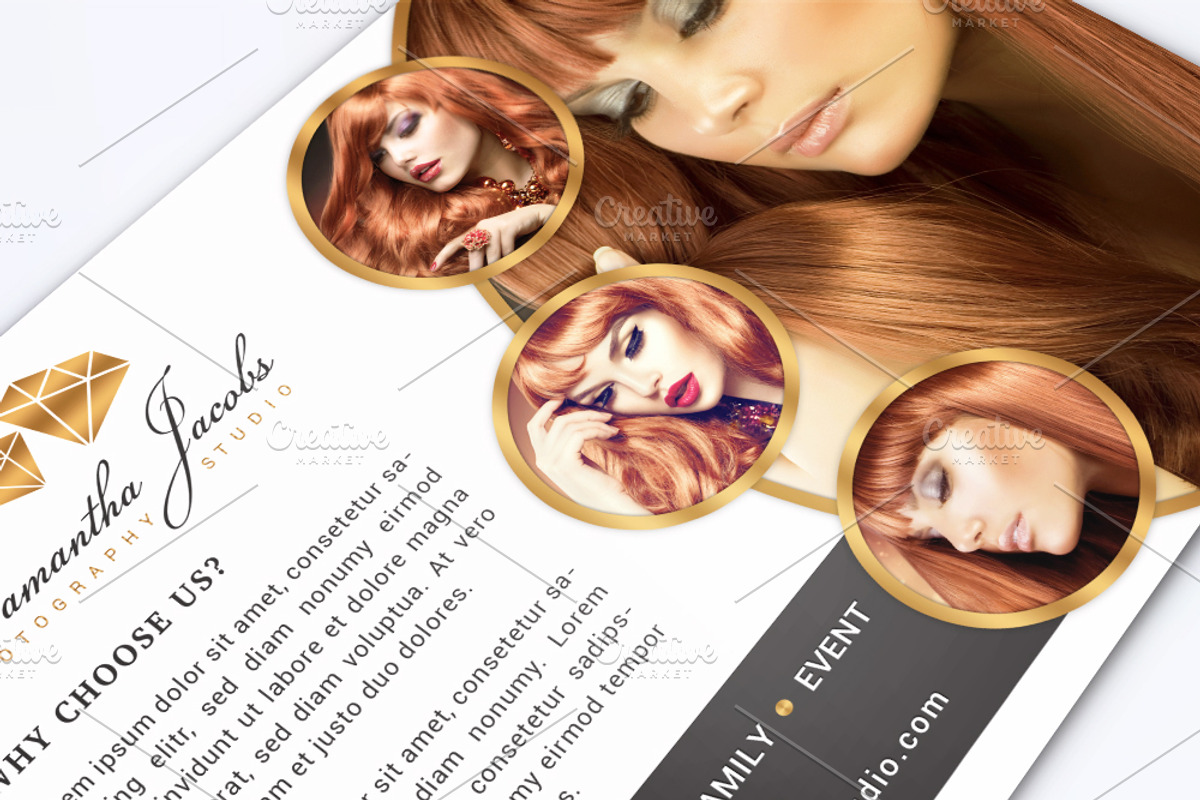 Photography Flyer Template, a Flyer Template by NM-Design-Studio (Photo 2 of 4)