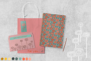 LAFOLOs Wonky Flower Illustrations, a Decorative Illustration by LAFOLO (Thumbnail 4 of 5)