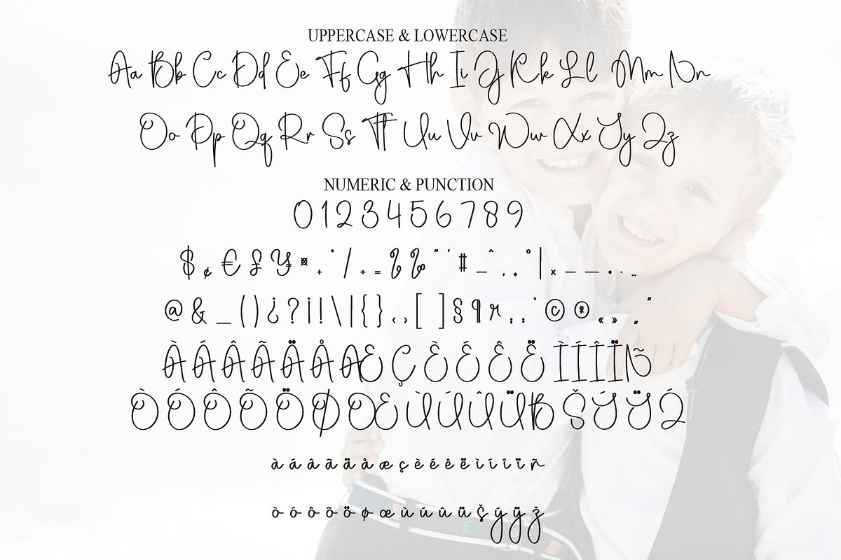 The Brother | Script Font, a Handwritten Font by Scratchones (Photo 7 of 8)