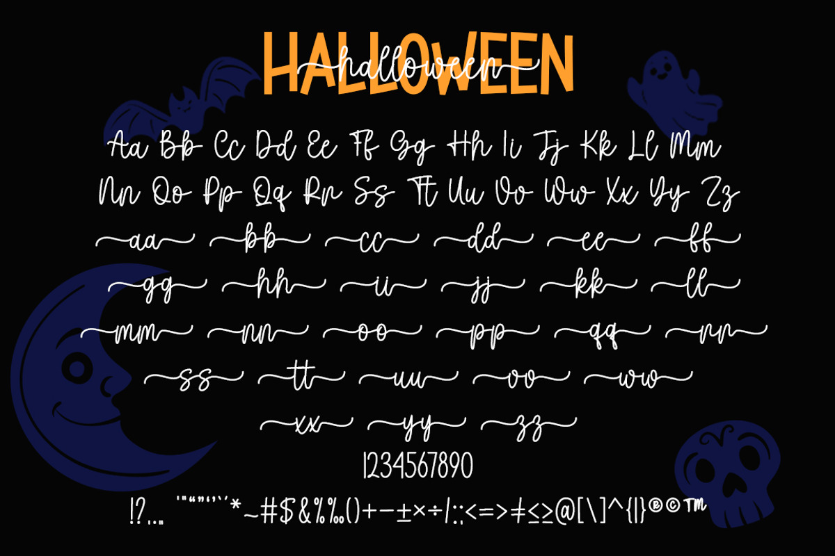 Spookies Halloween, a Script Font by DN Creative (Photo 8 of 9)