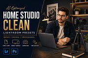 AI Home Studio Clean Presets, a Preset Add-On by AAA Presets (Thumbnail 1 of 21)