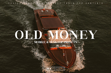 10 OLD MONEY FILM Lightroom Presets, a Preset Add-On by MaPresets