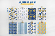 Mediterranean. Summer Clipart Set, a Seasonal Illustration by VerAna (Thumbnail 6 of 11)