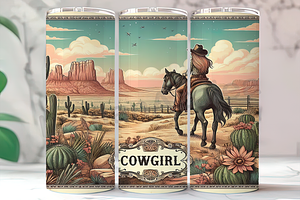 Cowgirl Adventure Tumbler