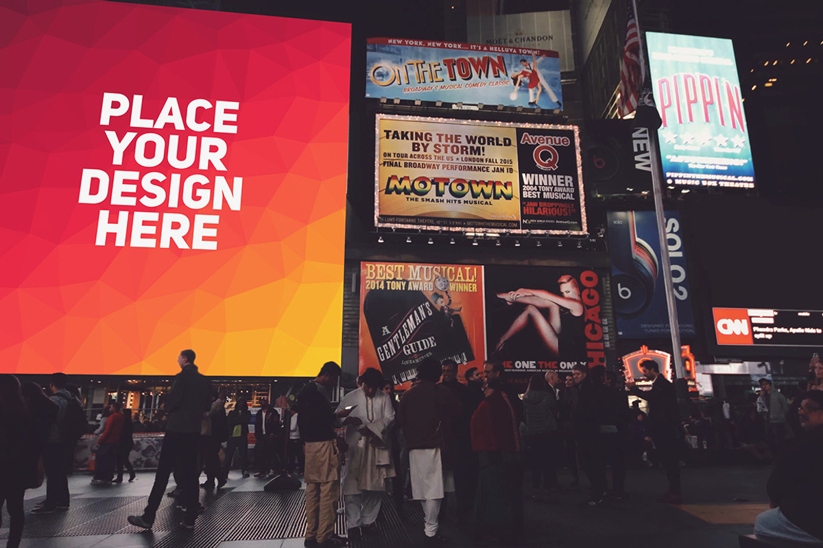 12 PSD Billboard Mock-up, a Mockup by Laura (Photo 5 of 13)