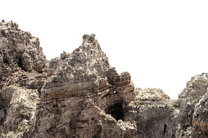 Isolated photo of rock peak mountain, a Nature Photo by DanFLCreativo