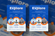 Travel flyer template bundle, a Flyer Template by Tanmoy Topu (Thumbnail 5 of 6)