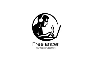Freelancer Logo Design Template, a Branding & Logo Template by YUDesignStore