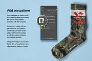 Sports Socks - Mockup, an Apparel Mockup by Studio Innate (Thumbnail 5 of 6)