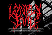 School Silence - Death Metal Font, a Blackletter Font by tebaltipislab (Thumbnail 3 of 12)