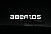 Abertos - Font, a Sans Serif Font by artchiles_design (Thumbnail 1 of 5)