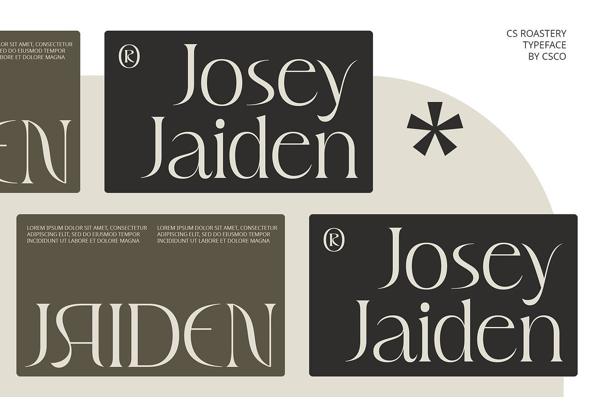 CS Roastery – Elegant Font, a Serif Font by Craft Supply Co. (Photo 2 of 8)