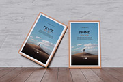 Frame Mockup Bundle Set, an Advertising Mockup by Rielismee (Thumbnail 5 of 5)