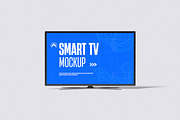 Smart TV Mockup, a Wearable Device Mockup by Pikachudesign (Thumbnail 2 of 5)