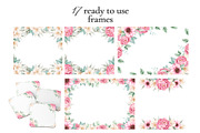 Watercolor Floral Clipart, a Decorative Illustration by Eves_Aquadreams (Thumbnail 13 of 18)