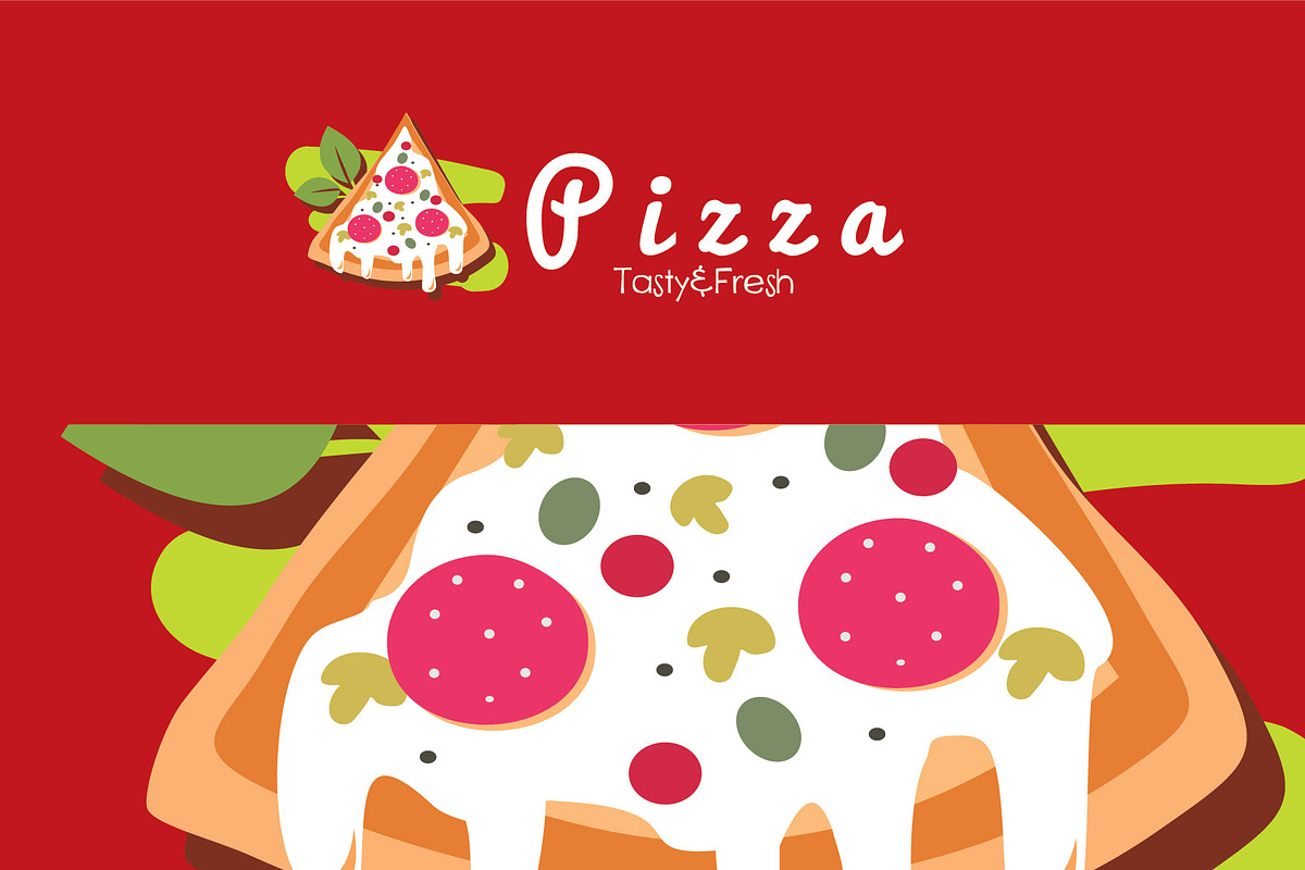 Pizza - Logo Template, a Branding & Logo Template by Igor Maric (Photo 2 of 2)