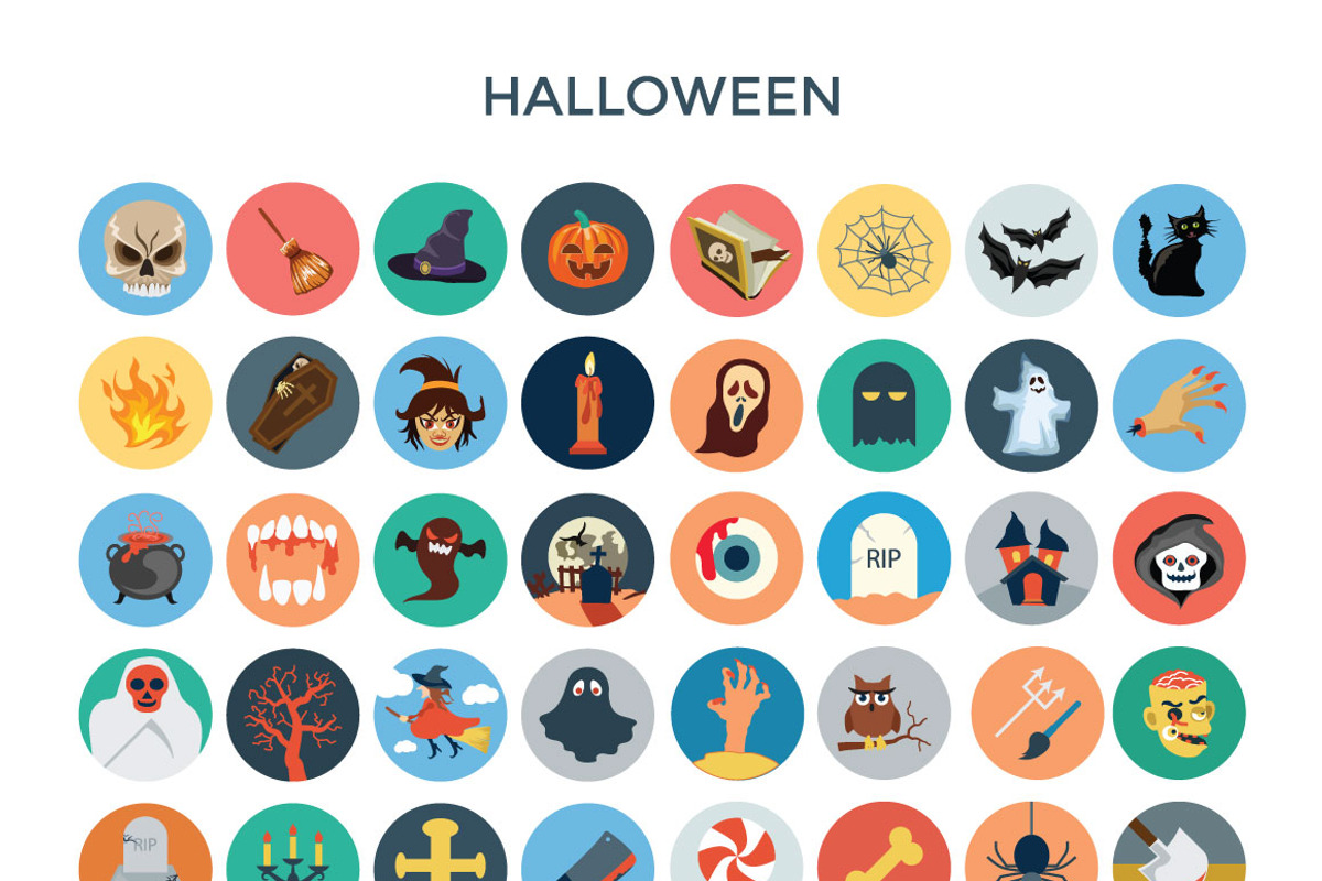 3200+ Flat Vector Icons Bundle, an Emoji Icon by Creative Stall (Photo 3 of 5)